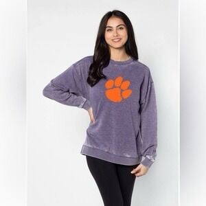 Chicka-d Campus Crew Sweatshirt Clemson‎ Tigers M